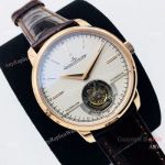 AAA Replica Jaeger-Lecoultre Master Ultra Thin Tourbillon Rose Gold Watch 982 Movement